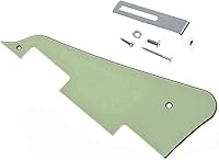 Vista 66 de KAISH Golpeador de guitarra Abalone Pearl LP con soporte negro para Epiphone Les Paul