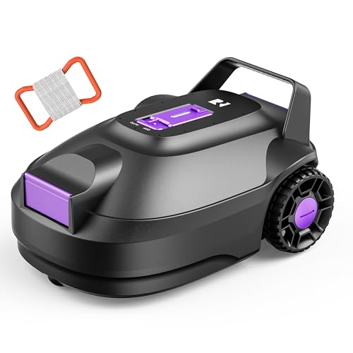 Redroad Robotic Pool Cleaner with Dual-Drive Motors Dual-Layer Filtration 180Min Runtime Powerful Pool Vacuum for Above-Ground & Flat Pools Auto-Parking Design Double Suction Port