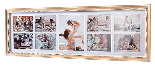 Kobolo Bilderrahmen Bilderhalter Collage Eva für 9 Bilder aus Holz in...