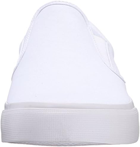 DC Men's Trase Slip-On TX Skate Shoe, White/White, 9.5 M US | Image 1