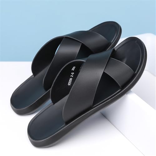 Men Cross Slide Sandals Slip on Comfortable Lightweight Summer Slipper Shoes For Indoor and Outdoor Quick-Dry3
