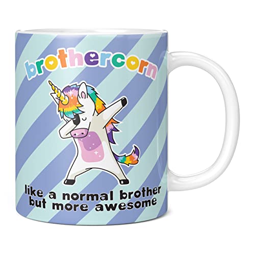 Mug Monster,Tasse fantaisie humoristique avec motif de frère,Cadeau d'anniversaire pour frère,Tasse à café en céramique,Grande tasse géante disponible,Tasse blanche de 325 ml Cover