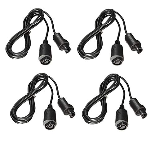 DARLINGTON & Sohns Lot de 4 rallonges compatibles avec Nintendo 64 N64 Manette Extension Extansion Gamepad Cover