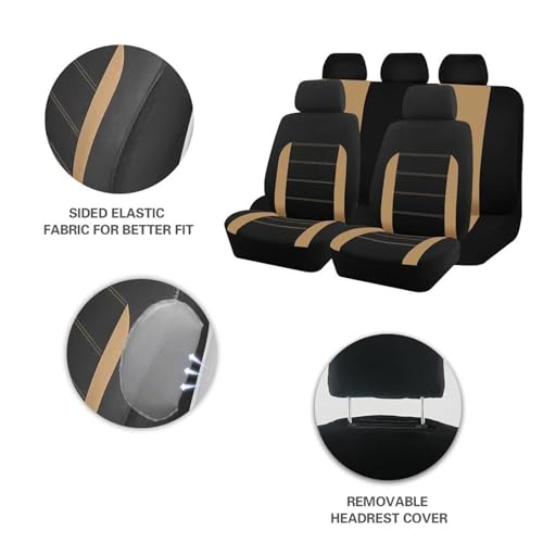 Housses de siège auto universelles et lavables pour une protection complète - 4