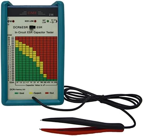 GME Professional in Circuit ESR Capacitor Tester, Capacitance Meter, Designed and Engineered in the USA