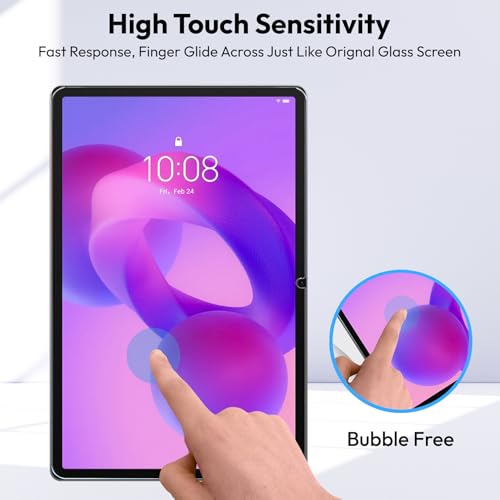 Image of Robustrion Tempered Glass for Lenovo Idea Tab Pro 12.7 inch /Lenovo Yoga Tab Plus 12.7 inch Screen Protector Guard for Idea Tab Pro /Yoga Tab Plus 12.7 inch Tablet - 1 Pack