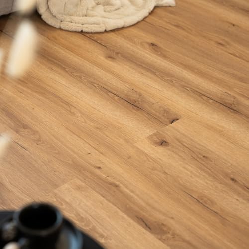 Home Deluxe Pavimento Vinilico A Click Con Suono D'impatto Lomea Walnut - 40 M² - 3