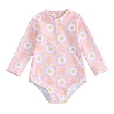 Photo Gallery hodjiu costume da bagno per bambina anti-uv, tuta da nuoto a maniche lunghe, costume da bagno, piscina neonato con cappello, rosa floreale, 18-24 mesi Photo Gallery hodjiu costume da bagno per bambina anti-uv, tuta da nuoto a maniche lunghe, costume da bagno, piscina neonato con cappello, rosa floreale, 18-24 mesi