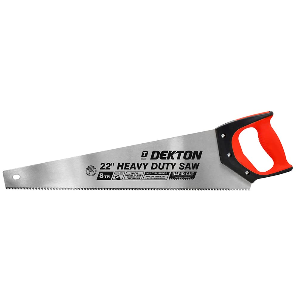 Dekton 12" Tenon Saw-8 TPI Sure Grip Comfort Handle| Thick Rigid Blade Minimises 'whip - View #4