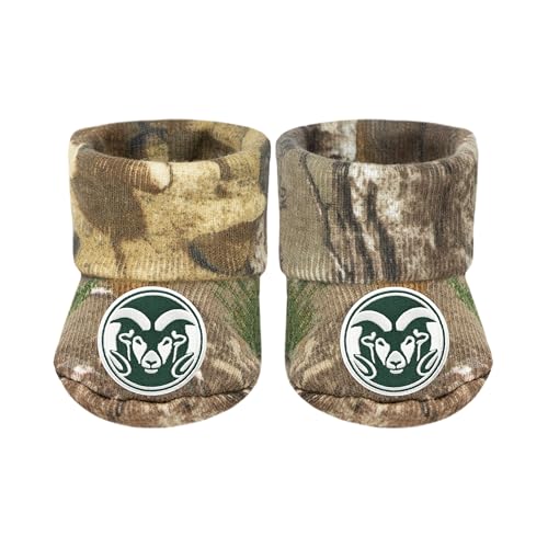 Baby Bootie Sock - Colorado State Rams - Camo - Newborn - 6 Mos
