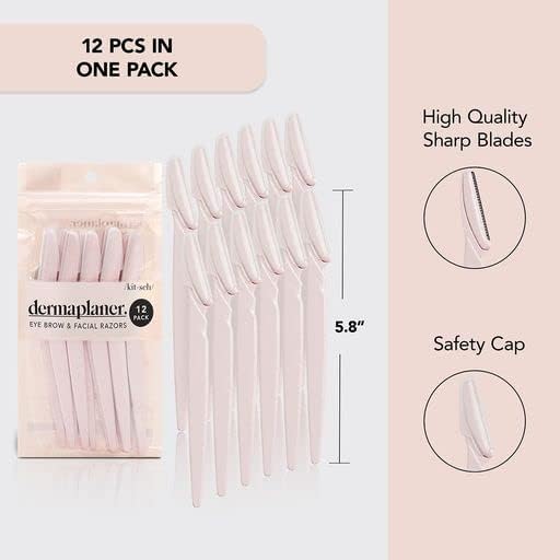 Miniatura 6 de Kitsch Rodillo de cara de elevación y rodillo de hielo, y herramienta de dermaplaning con descuento