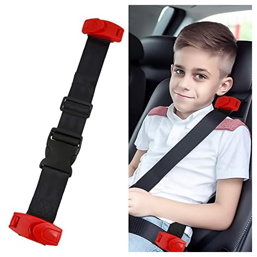 Child Seat Belt Adjusters - Adjustable Seat Belt Positioners with Clips and Positioning Straps, Shoulder and Neck Belt Adjusters to Protect The Comfort and Safety of Children's Shoulders and Necks