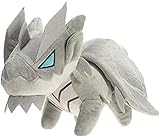 N/D Peluche Monster Hunter Series Plush Steel Dragon Anime Muñeca Regalo de cumpleaños Colección de Juguetes Baby Playmate 30cm
