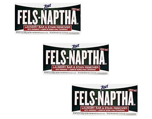 Fels Naptha Laundry Bar and Stain Remover, 5 Ounce...