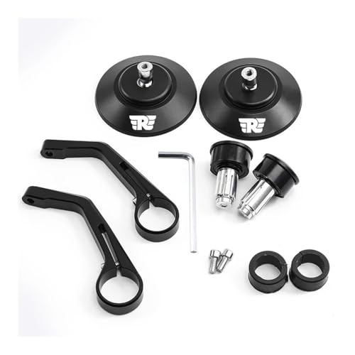 Espejos Retrovisores Ajustables Moto CNC para Classic 350 Interceptor 650 7