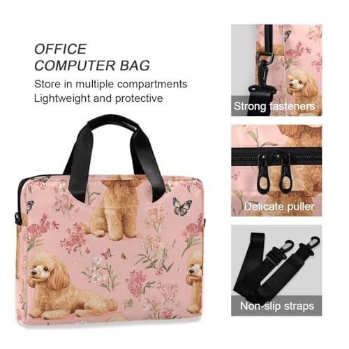 Maletín Crossbody para Laptop 15.6 pulgadas Rosa miniatura 6