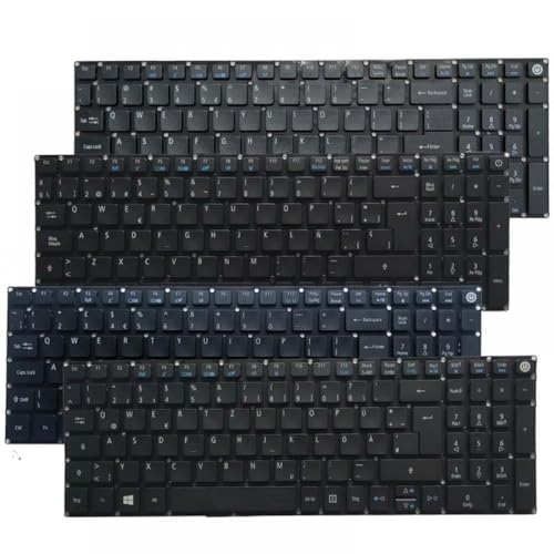 Clavier ordinateur portable pour Aspire 5 A515 A517 rétroéclairé US - 2