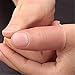 dophee Finger Magic Trick Fake Soft Thumb Tip Close Up Stage Show Prop Prank Toy (5Pcs)