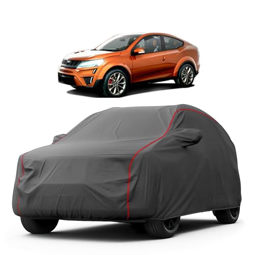 Image of Heavy-Duty Car Cover for Compatible with Mahindra XUV Aero (2021 to 2025 All Models) Deluxe Car Protection Cover - Waterproof & UV-Resistant All-Season Exterior Protection