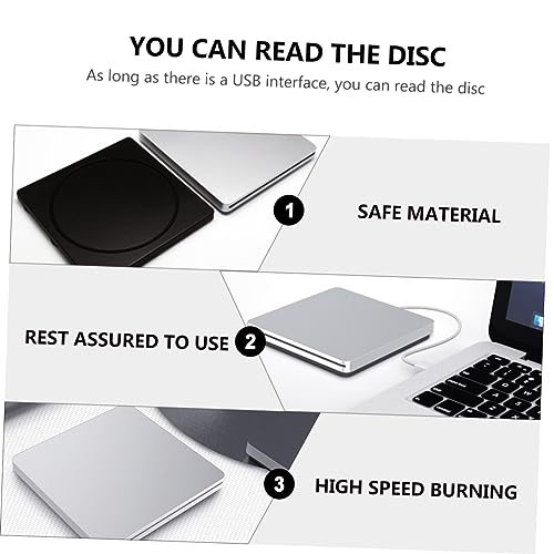 Grabadora externa de DVD USB DOITOOL para laptop miniatura 4