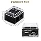 2 Stück Makeup Sharpener Anspitzer, Kosmetikspitzer, Spitzer für Kajalstifte - Universal Anspitzer für Augenbrauenstift, Lippenkonturenstift, Eyeliner, Präzisionsklingen
