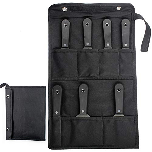 Kani 7Pcs Putty Knife Set, 50# Steel Drywall Tools, Drywall Knife Set, Spackle Knife, Scraper Putty Knives, Drywall Scrapers, Putty Scrapers, Paint Scraper Tool Set With A Storage Bag #TOP1