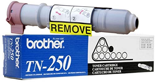 Brother TN-250 DCP-1000 FAX-2850 8070 9070 MFC-4800 6800 9030 9070 9160 PPF-2800 2900 3800 Toner Cartridge (Black) in Retail Packaging