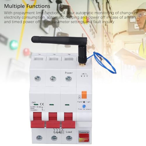 Disjoncteur intelligent 3P 63A pour automatiser votre maison connectée