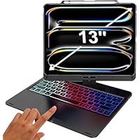 Amazon.co.jp: 【2025新型】iPad Pro 13 インチキーボード M4 M5 専用