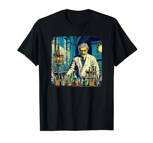 Dr. Frankenstein in his Laboratory T-Shirt