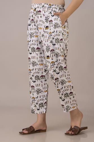 Image of REWAN Women Night Suit with Pocket | Soft & Comfortable Printed Co-ord Nightwear Set
