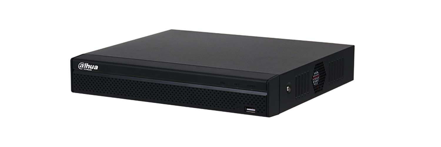 DAHUA NVR 8 canales IP PoE hasta 12MP 160Mbps - NVR4108HS-8P-4KS3