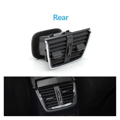 Rejilla de ventilación central para Octavia 3 A7 5E MK3 delantero y trasero de 2015 a 2021 2