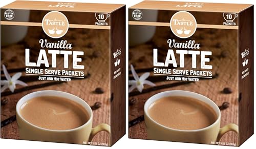 Cafe Tastlé Single Serve Vanilla Latte Coffee, 10 Count (Pack of 2) image 3