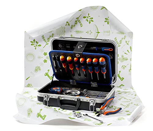 DEXTER - Werkzeugkasten 111 Stück - Werkzeugkoffer - Mit Transportkoffer - Komplettset - Werkzeugset - Werkzeugkasten – Bild 7