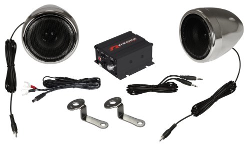 Renegade RXA-100C Powersports Sound System - Set of 2 (Chrome)