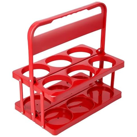 CIMERAC Portable Drink Carrier for Big Cups, Foldable Plastic Cup Holder, Drink Delivery Carrier Cover