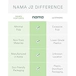 Nama J2 Cold Press Juicer – Self Feeding for Hands-Free Operation with Wide Mouth Hopper for Whole Recipe Loading, Zero Waste Masticating Juicer For More Juice, Less Pulp – Easy Cleanup & Assembly - Image 3