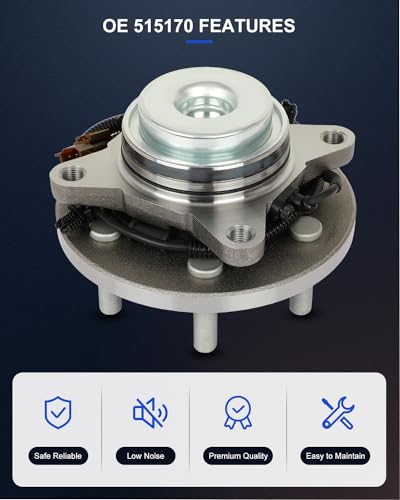 Image of ECCPP 2PC Wheel Hub Assembly Front 515170 for Acura MDX 2017-2020 FWD