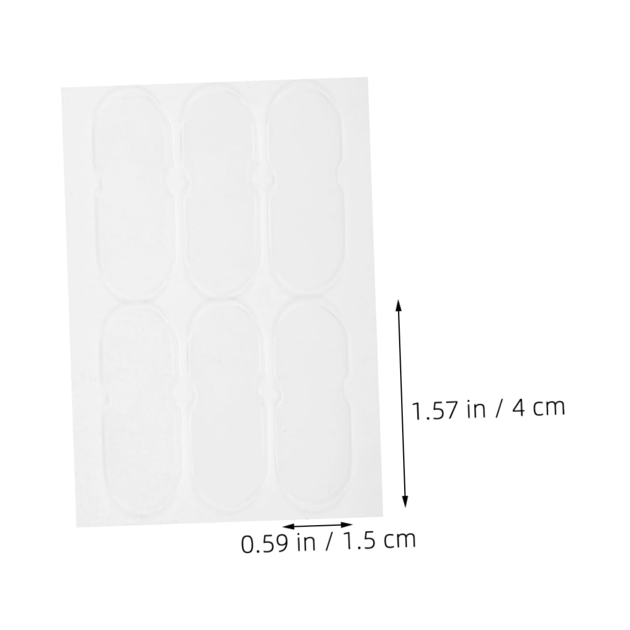Didiseaon 120Pcs Vertical for Ear Protrusion Correction Discreet Cosmetic Ear Tapes for Parties Crafts Wind Resistant Design for Elegant Appearance