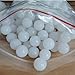 White Solid Silicone Balls 2mm to 20mm Diameter, Round High-Density Balls, Industrial Replacement Parts, High Elasticity and Durable for Machinery Equipment Seals Valves Pumps(20pcs,2mm)