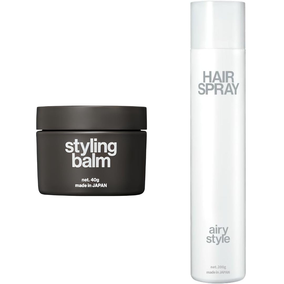 Amazon.co.jp: LIPPS (リップス) スタイリングバーム 40g & エアリー