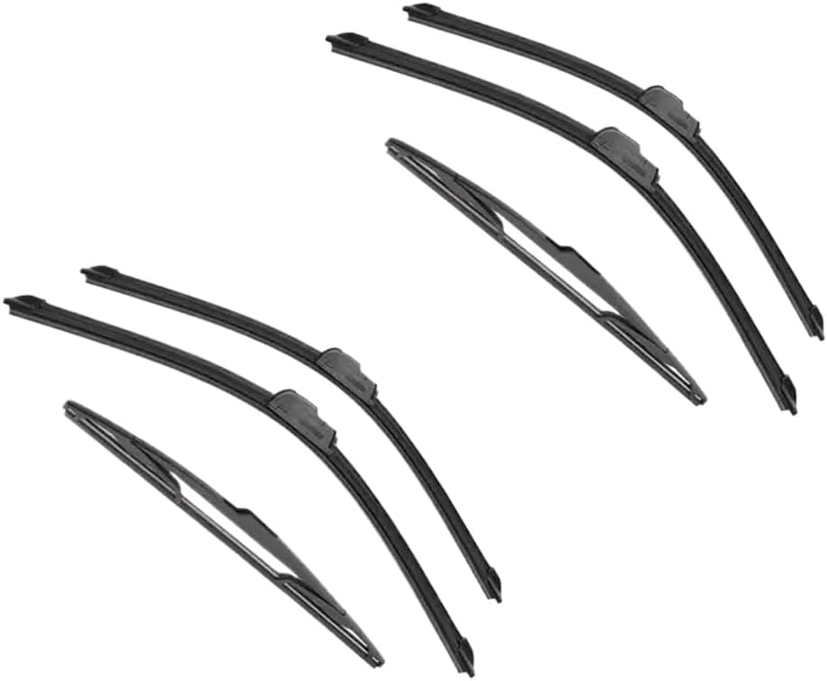 フロントとリアソフトラバーワイパーサクソ 1999 に 2003 自動車フロントガラス 20 インチ 18 インチ 14 インチ互換