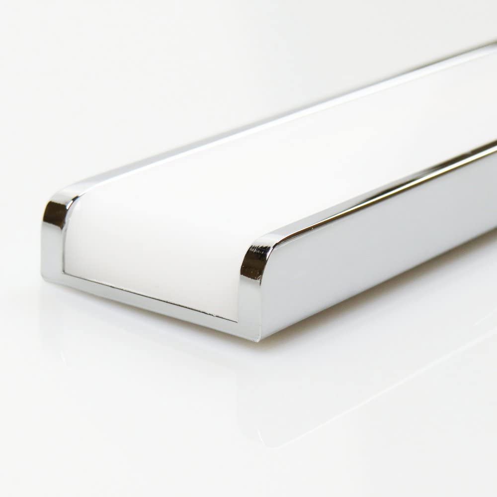kalb | de terneros Aurinko LED Luz de baño Lámpara de baño Lámpara de espejo Lámpara de espejo Cromo 230V, 300mm - blanco cálido