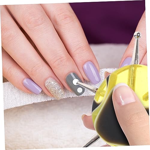 PLAFOPE Ferramenta Suprimentos De Manicure Caneta De Manicure Ponta De Unha Caneta De Flor Agulha De