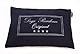 Lex & Max/PETFAB - Bezug Dogs Residence für Bench Hundekissen-Füllung - Größe: 100 x 70 cm, Farbe: Indigo/Blau