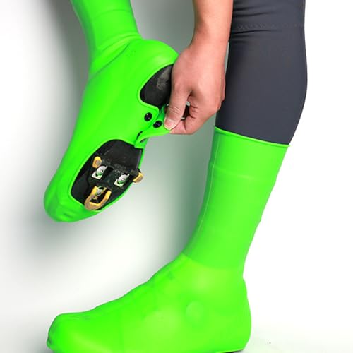 Protector antideslizante de silicona para calzado de ciclismo, defensa contra barro y lluvia, reutilizable miniatura 3