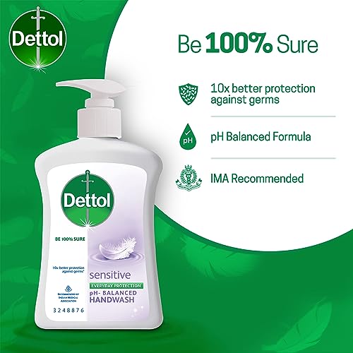 Dettol Sensitive Liquid Hand Wash - 200 ml - Image 2