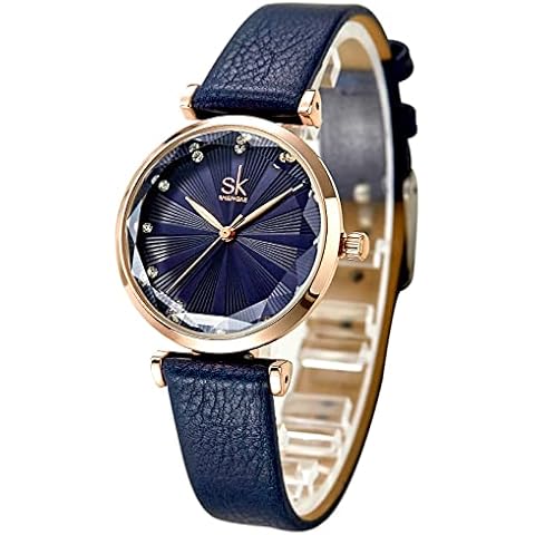 Reloj de Pulsera Impermeable SHENGKE para Mujer Cover