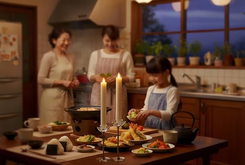 Image of Flameless Taper Candles Flickering with Remote and Timer, 3D Moving Flame Taper Candle Battery Operated to 400 Hours, 9 Inch Window Candles, (Ivory-Vertical Stripes)